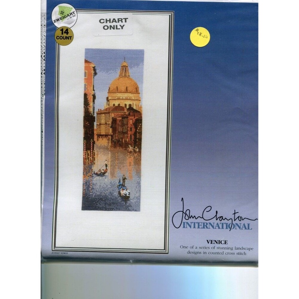 Cross Stitch Chart - Heritage Craft - International - Venice